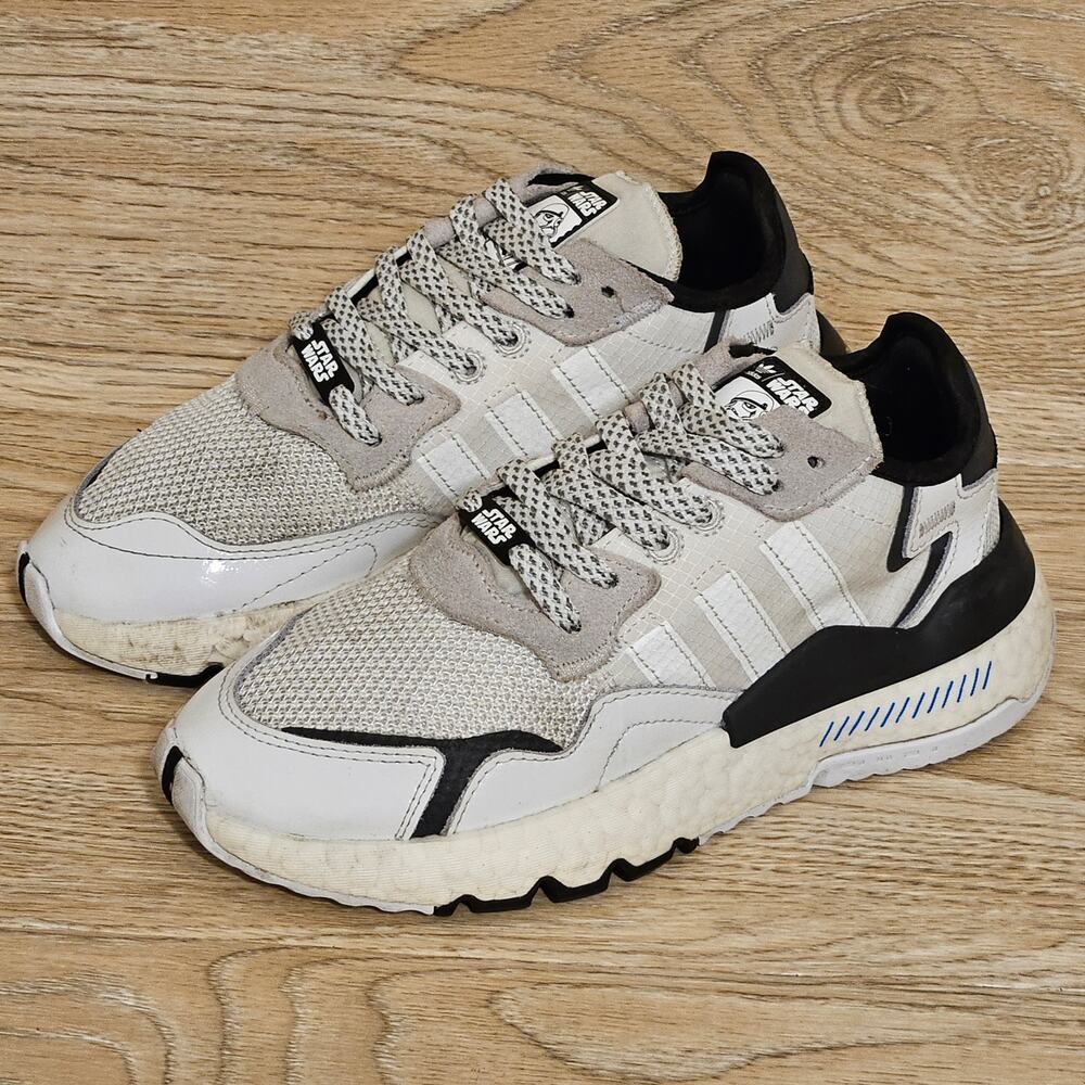 STAR WARS ADIDAS Originals Nite Jogger Storm Trooper (FW2284) US 4.5 Sneakers